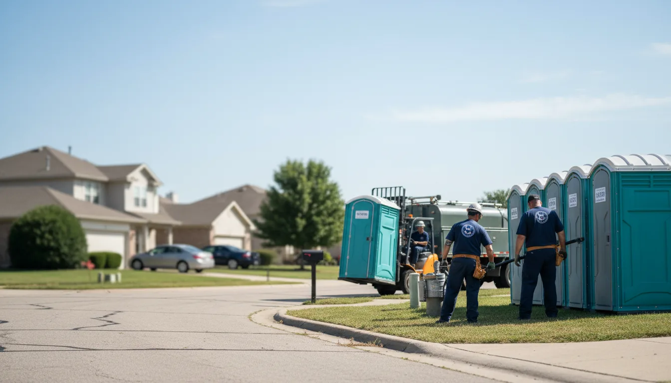Porta Potty Rental in Linwood, KS near me